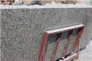 Polished 240*70*2 Cm Yellow Butterfly Granite