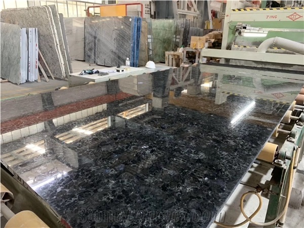 Volga Blue Granite, Ukraine Blue Diamonds Granite Slabs&Tiles