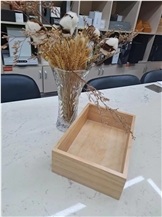 Varnished Wood Box