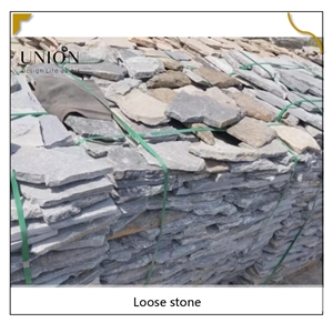 UNION DECO Loose Stone Natural Split Stone Veneer Quartzite Random Stone