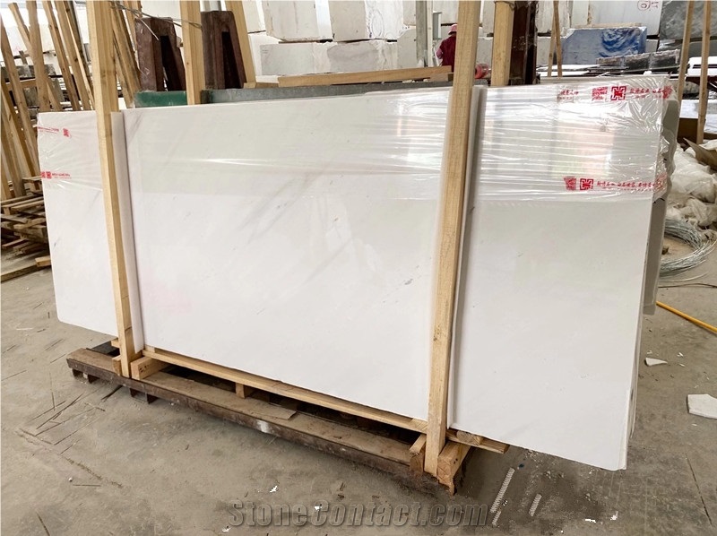 Hot Sale Sivec Bianco Marble Stone Slabs