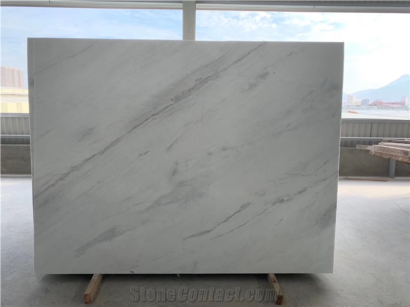 Jiashi White Marble Slab For Flooring Covering