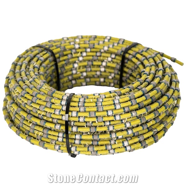 Diamond Wire-Saw For Squaring & Profiling Marble
