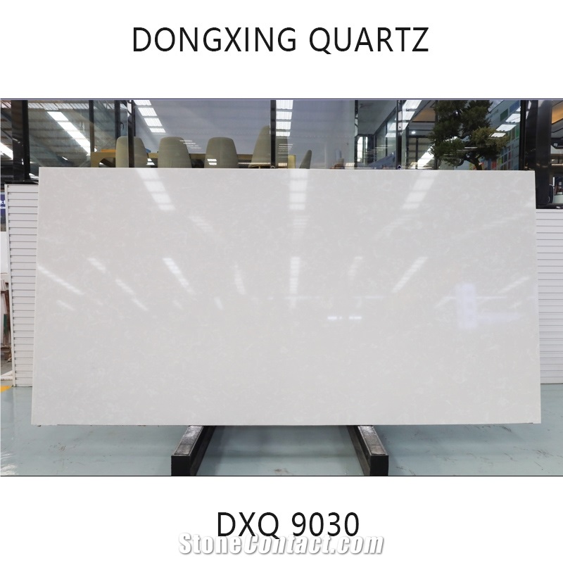 DXQ9030 White Ice Vein Engineered Quartz