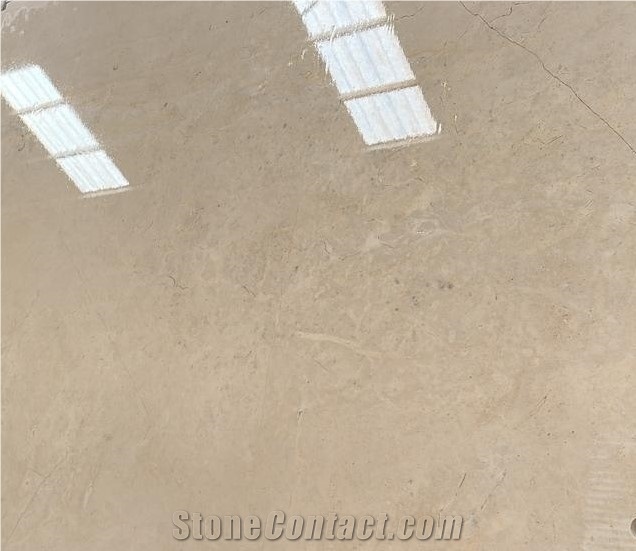 Riyadh Stone Light Beige Polished Slabs, Tiles