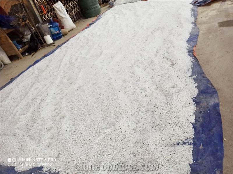 White Marble Stone Crushed Chips, Crushed Stone