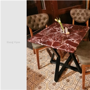 Elazıg Cheryy Marble Table Tops