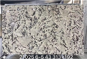 Brazil Alpinus Granite White Big Size Slabs 2.0Cm Polished