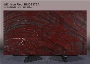 Brazil Iron Red Granite Big Size Polished Bar Counter