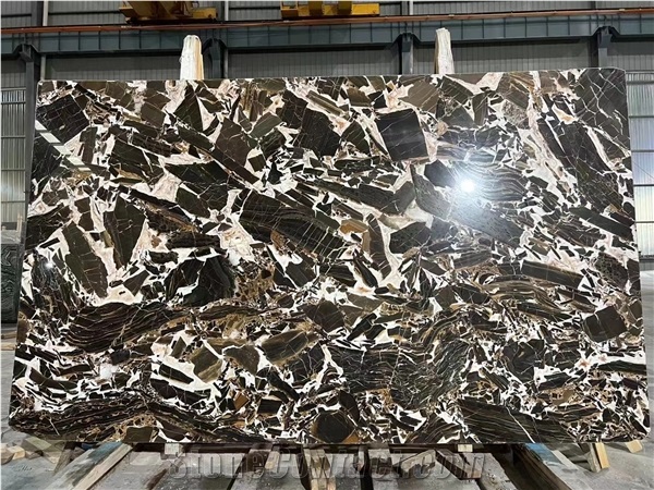 Chinese Kylin Marble Polished Big Size Slabs For Interior