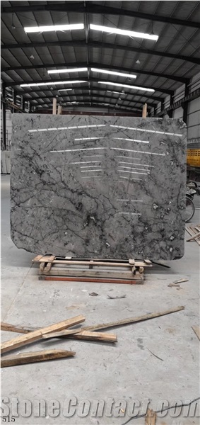 Cloudy Grey Marble Wolf Slab Wall Tile