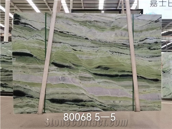 Ireland Connemara Marble Green Polished Slabs For Interior