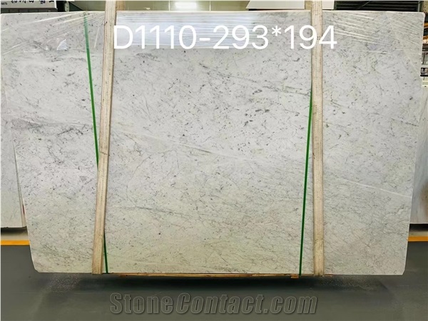 Italy Bianco Carrara Large Size Slabs For Interior Design