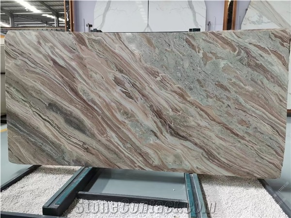 Italy French Purple Marble Polished Standard Size Slabs Tile