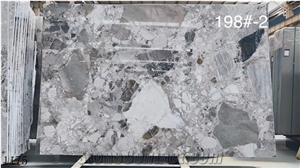 Italy Silver Statuario Marble Standard Size Slabs Polished