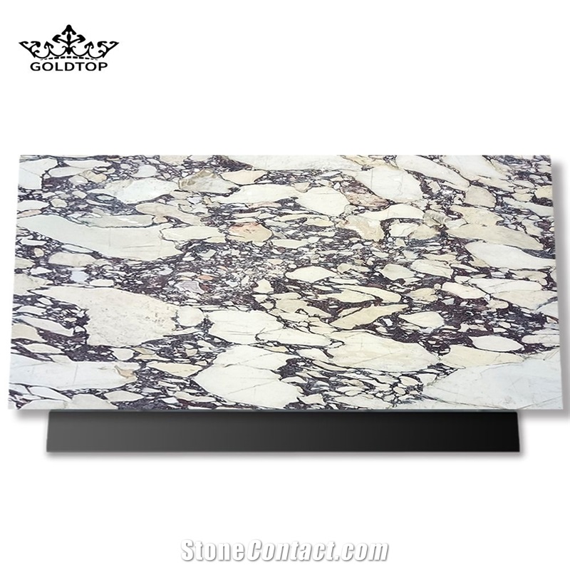 GOLDTOP ODM/OEM High Quality Calacatta Viola Marble Slab