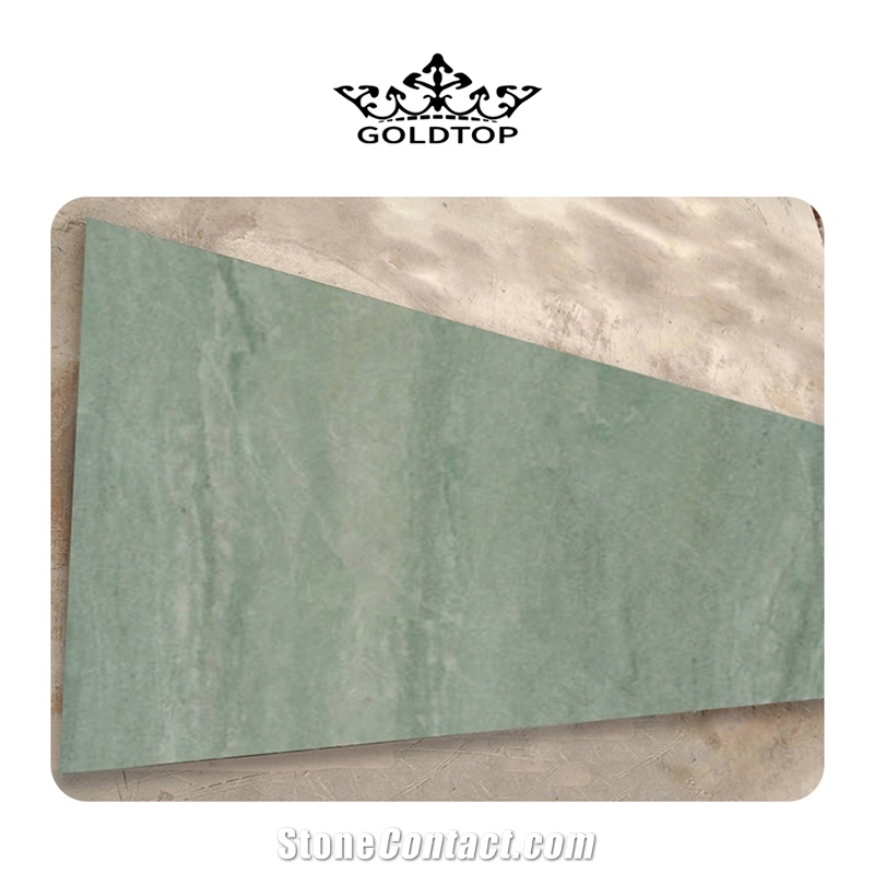 GOLDTOP ODM/OEM Ming Green Marble Slab