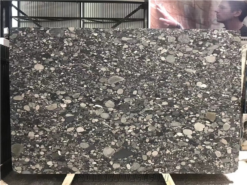 GOLDTOP OEM/ODM Black Marinace Granite Slabs And Tiles