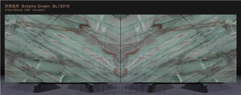 GOLDTOP OEM/ODM  Green Quartzite Tiles