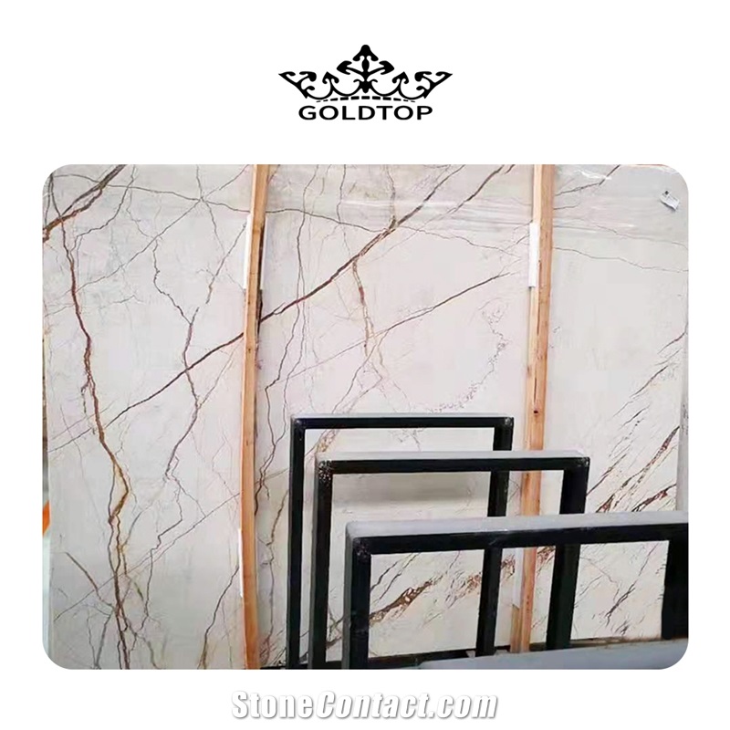 GOLDTOP OEM/ODM Marmer Rosa Light Marble Polished Tiles