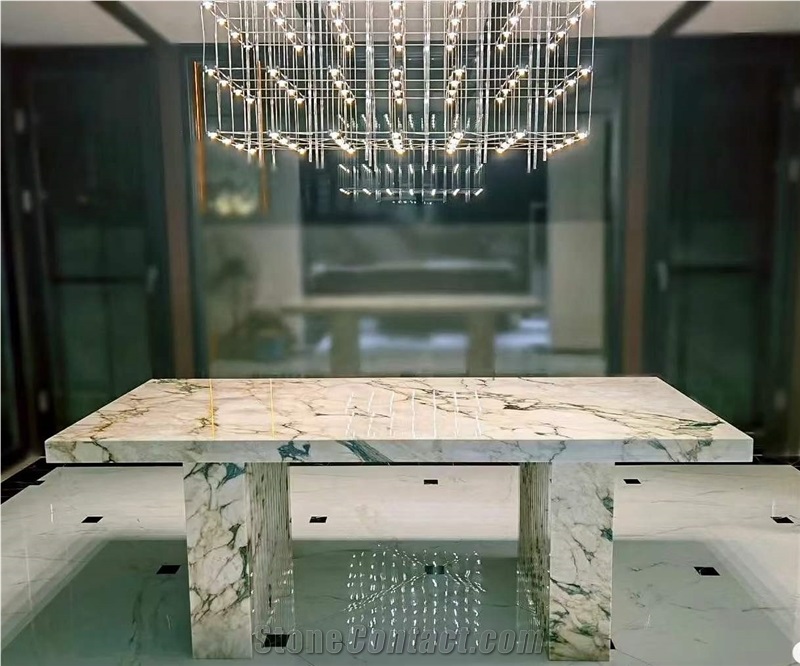 High Quality Calacatta Monet Marble Table