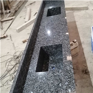 Luxurious Natural Granite Emerald Pearl Granite Vanity Tops