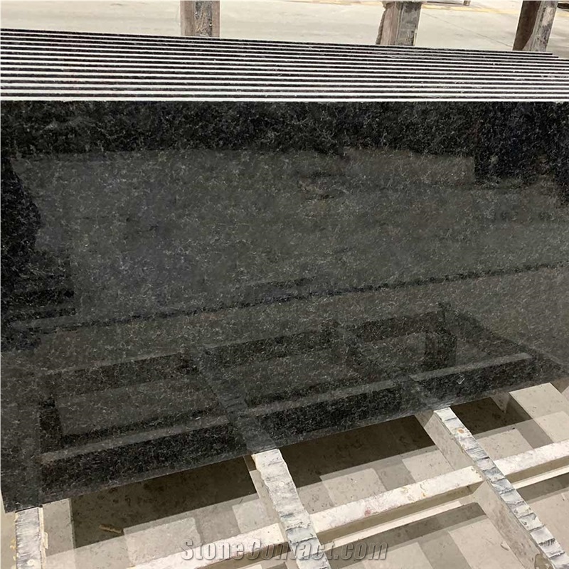 Natural Granite Stone Angola Black For Countertops
