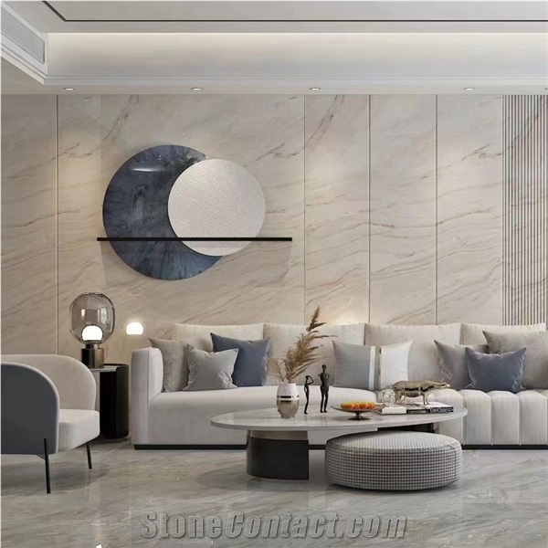 Palissandro Chiaro Marble White Marble Flooring Tiles