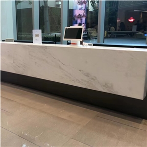 Wholesale Namibia White Marble Commercial Counters