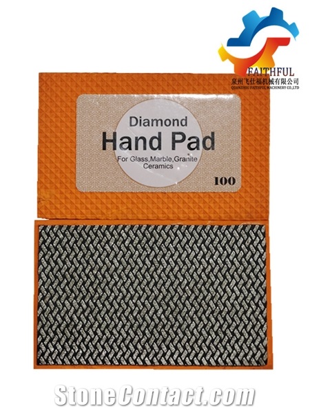Diamond Polishing Hand Pads
