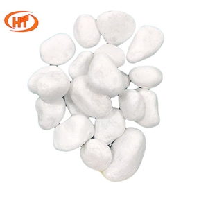 Discount White Marble Pebble Stone With Diffrent Size