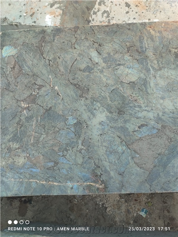 Labradorite Blue Granite Blocks