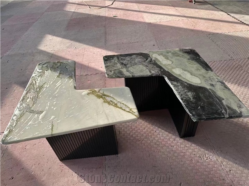 Granite Commercial Furniture Taurus Black Round Dining Table