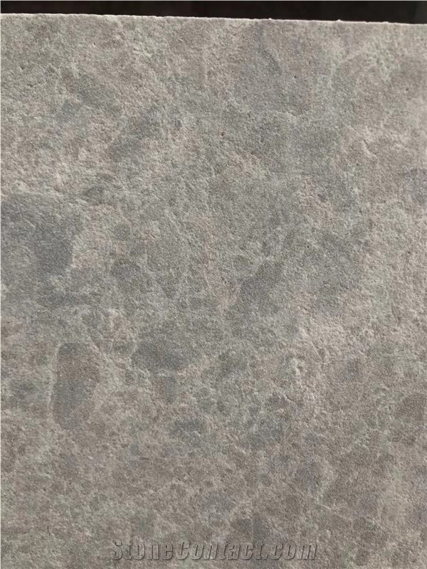 Leathered Marble Floor Tiles Cloudy Grey Bathroom Floor Tile