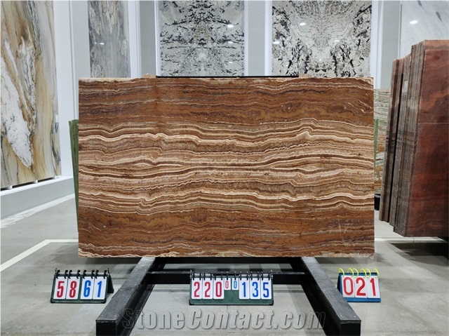 New Material Polished Natural Stone Black Sea Onyx Slabs