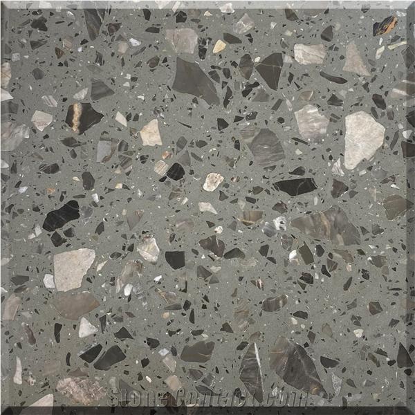 FHI Terrazzo Grigio Venato Terrazzo Supplying from China - StoneContact.com