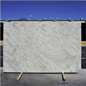 Verde Royal White Granite Polished Slab Floor Tile
