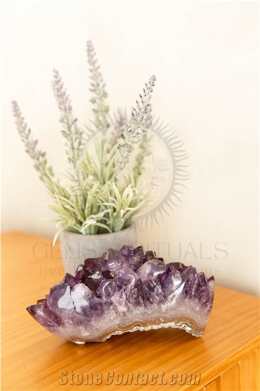 Amethyst Crystal Agate Jade For Home Decoration