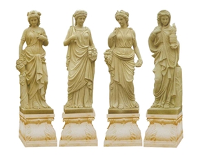 Four Season Woman Sculptures