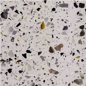 High Performance Inorganic Terrazzo - White Series①