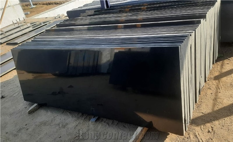 Absolute Black Granite Slabs