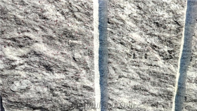 Silver Snow Pearl Granite Blocks