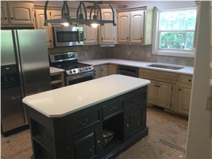Uquartz 3Cm Carrara Venato Quartz Kitchen Counter Tops
