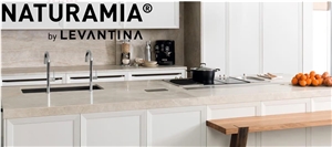 Naturamia By Levantina Quartz Kitchen Countertops