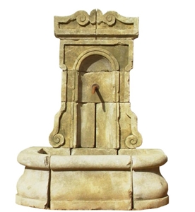 Limestone Water Fountain Outdoor For Garden