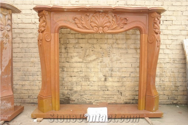 Modern Decorative Fireplace Carved Fireplace Surround
