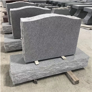 China Factory Granite Slant Marker With Bases