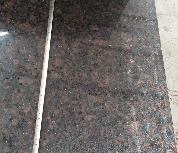 Polished Tan Brown Granite Slabs