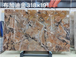 Bugatti Gold Granite For Home Wall Decoration