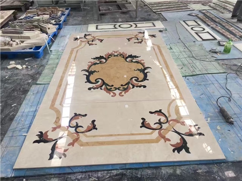 Factory Price Waterjet Medallion For Floor With High Quality